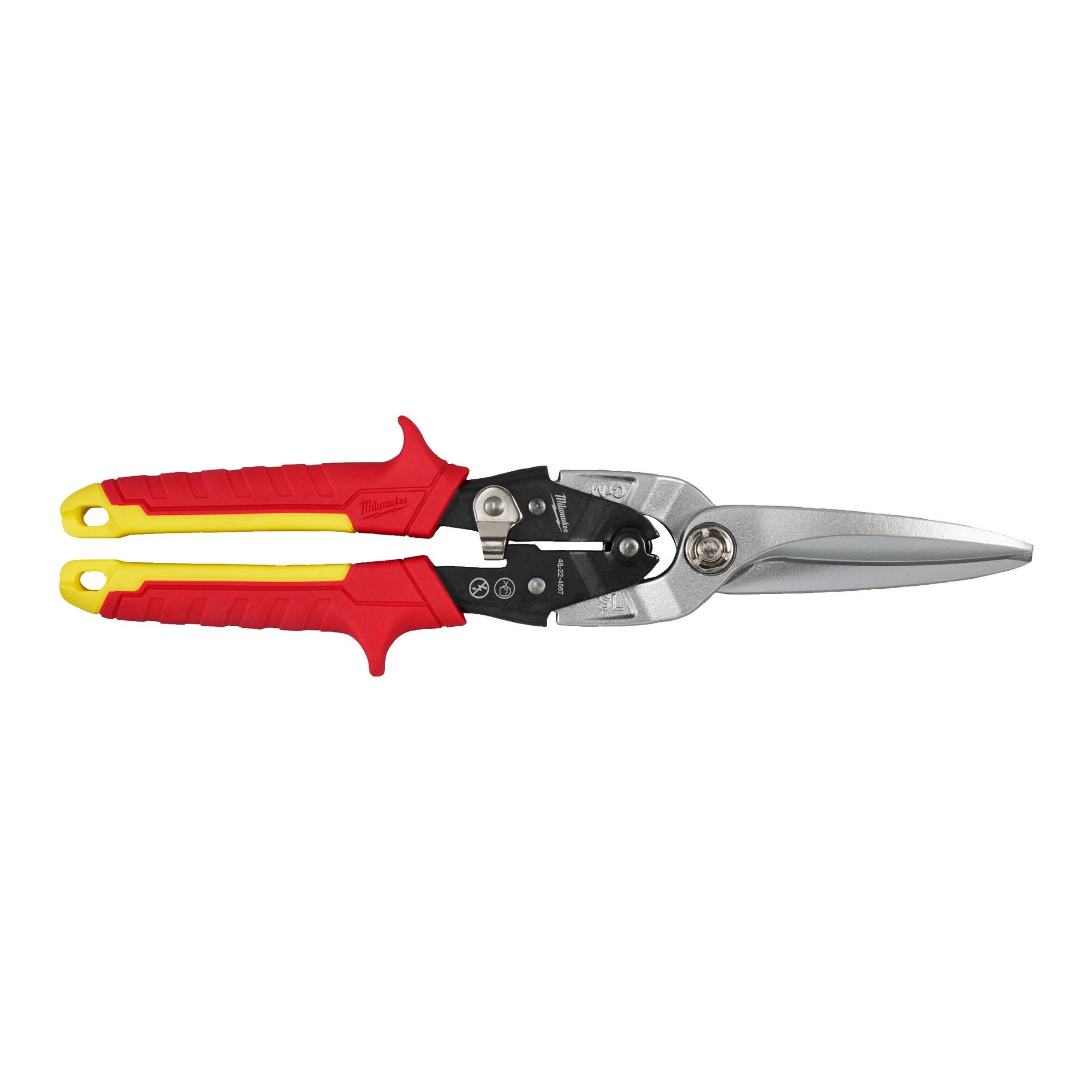 Tesoura de chapa em angulo corte reto Milwauke