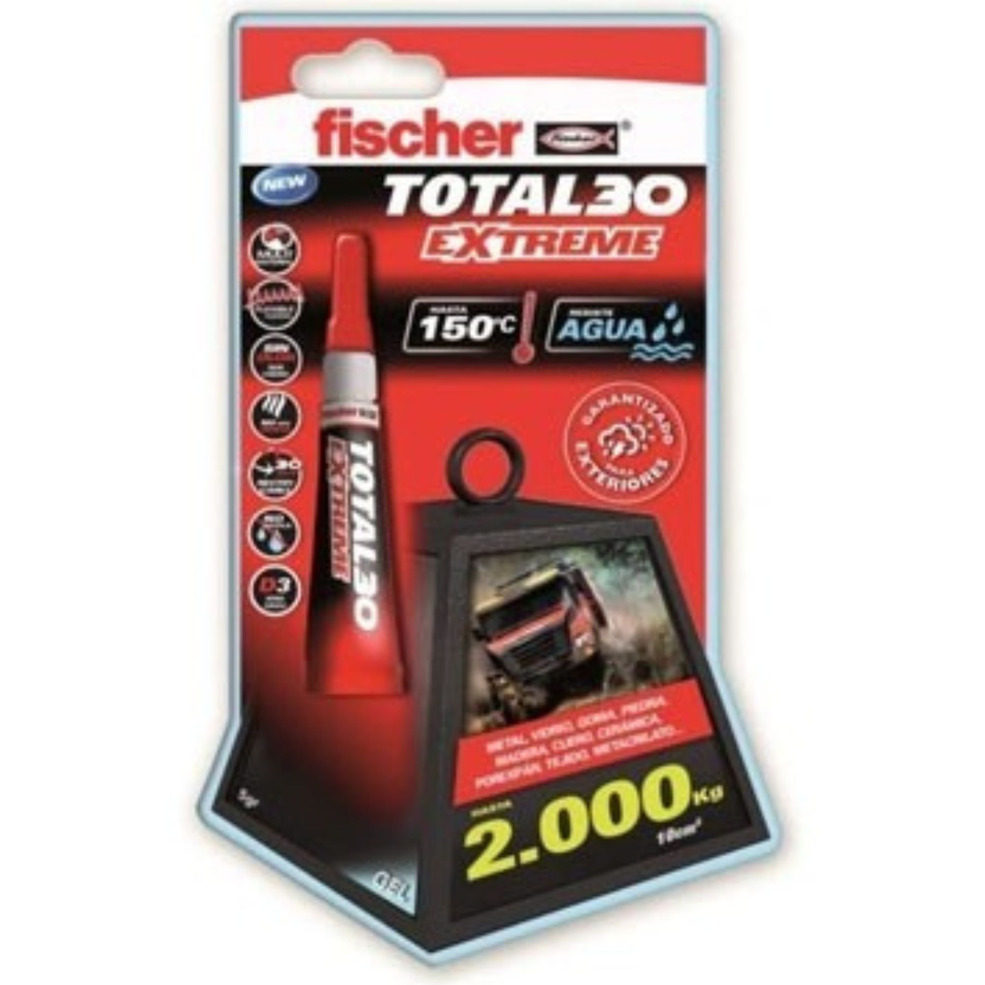 BLISTER COLA TOTAL 30 EXTREME - 15Gr FISCHER