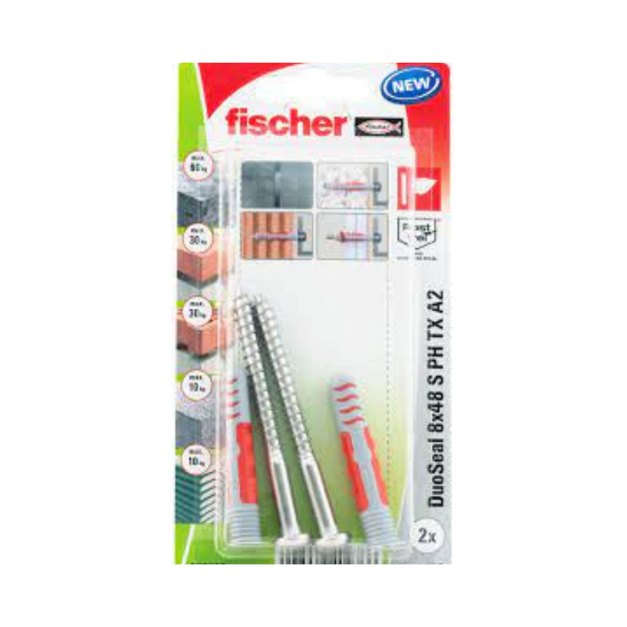 BL. 2 Duoseal 8x48 S PH TX A2 Fischer