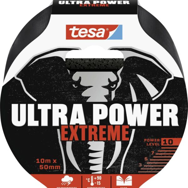 FITA DE REP. PRETA 10mX50mm ULTRA POWER EXTREM TESA