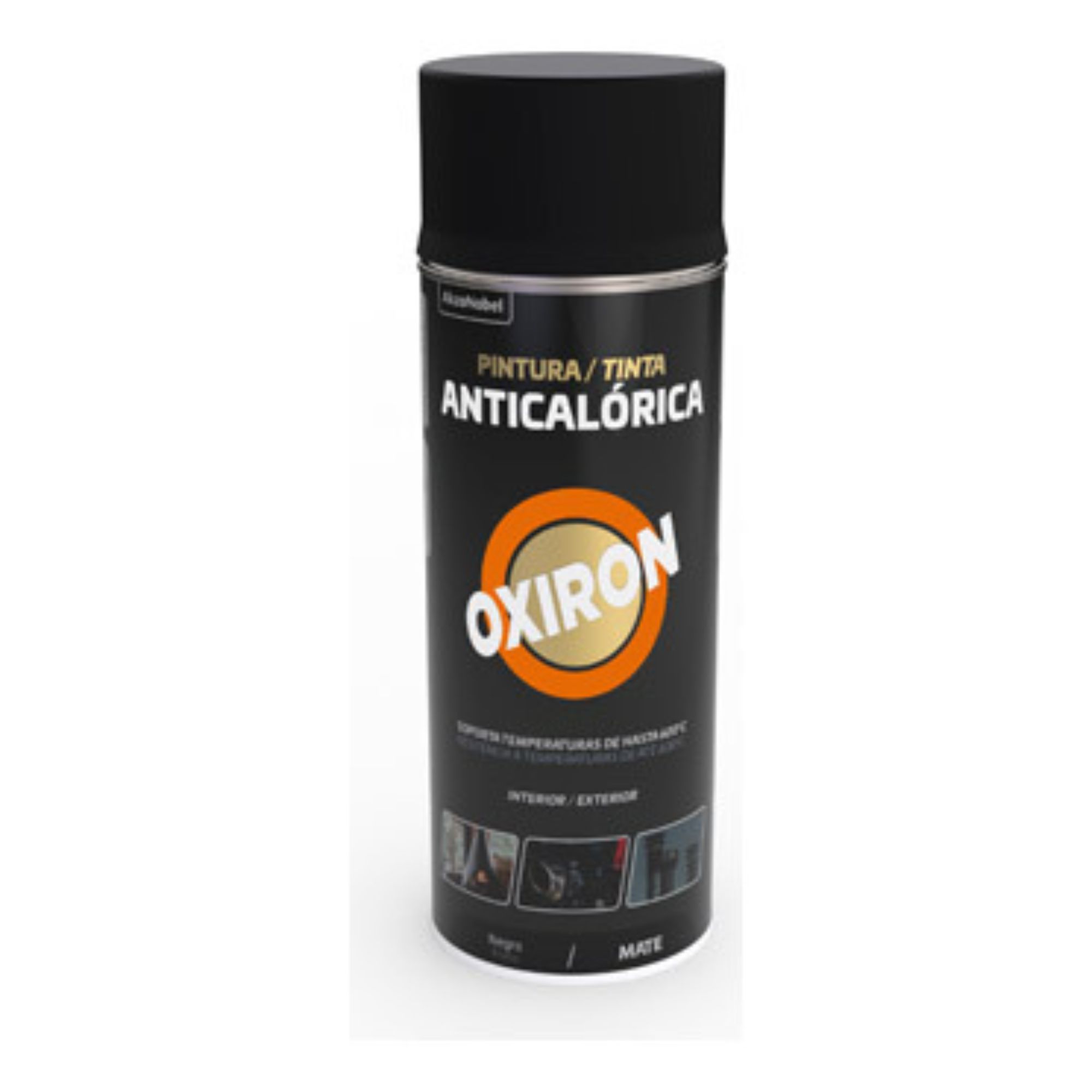 Spray Oxiron anticalorico preto 400ml