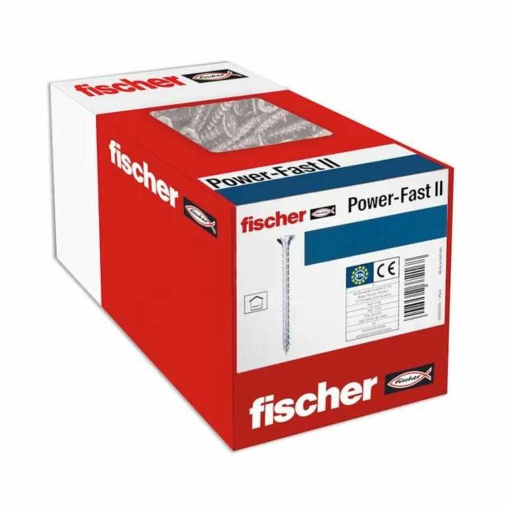 200 parafusos II CZF 5,0x40 BC Fischer