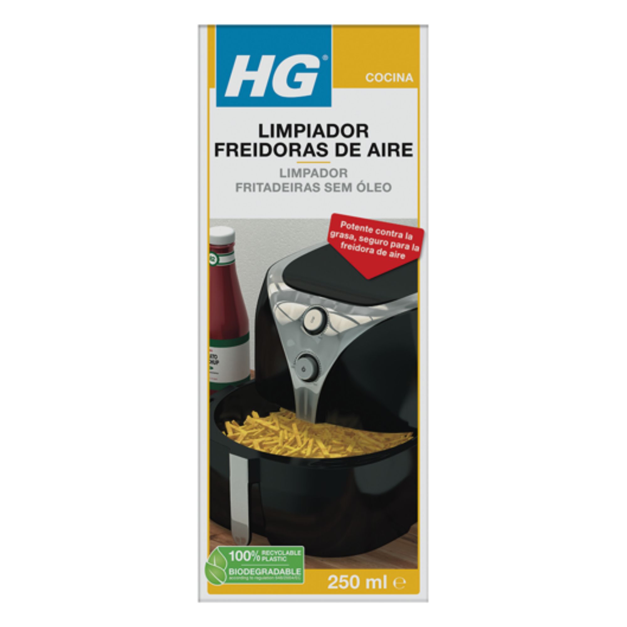 HG limpador de fritadeira de ar