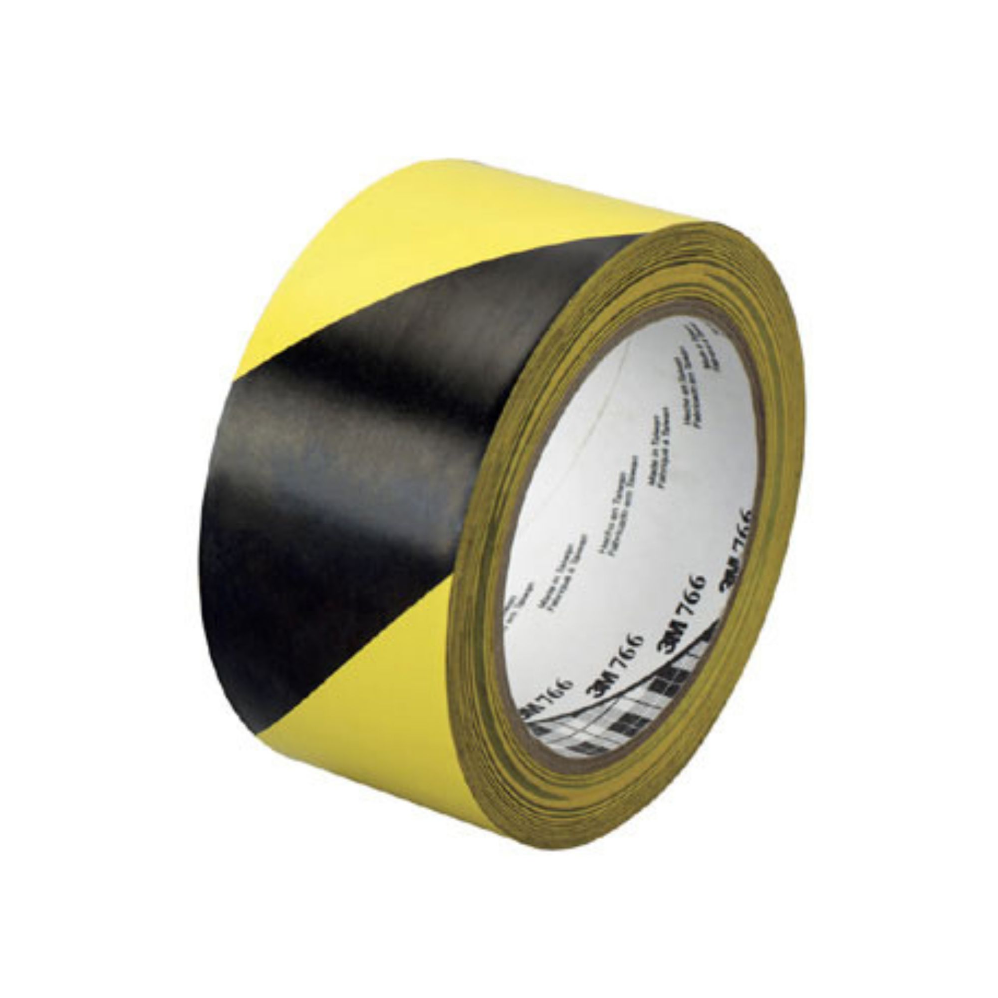 FITA DE VINIL C/RISCAS DE SEG. 50MMX33M AMARELO/PRETO 766