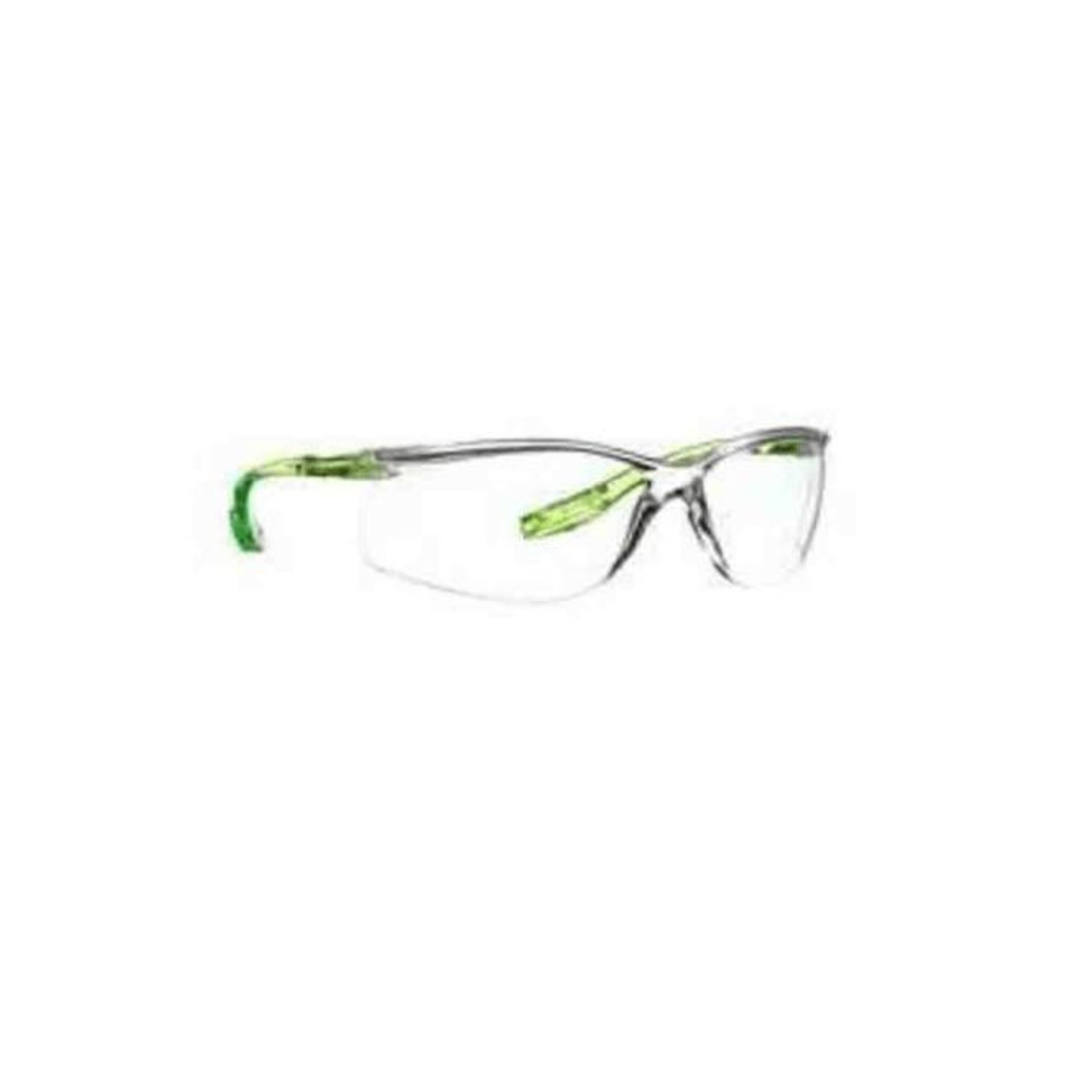Oculos de segurança hastes verdes anti-riscos Solus 3M