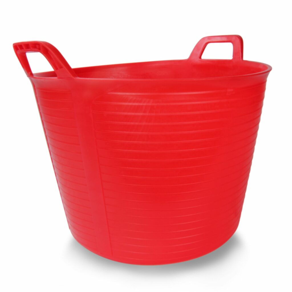 Balde plastico Nº3 (40L) vermelho Rubi