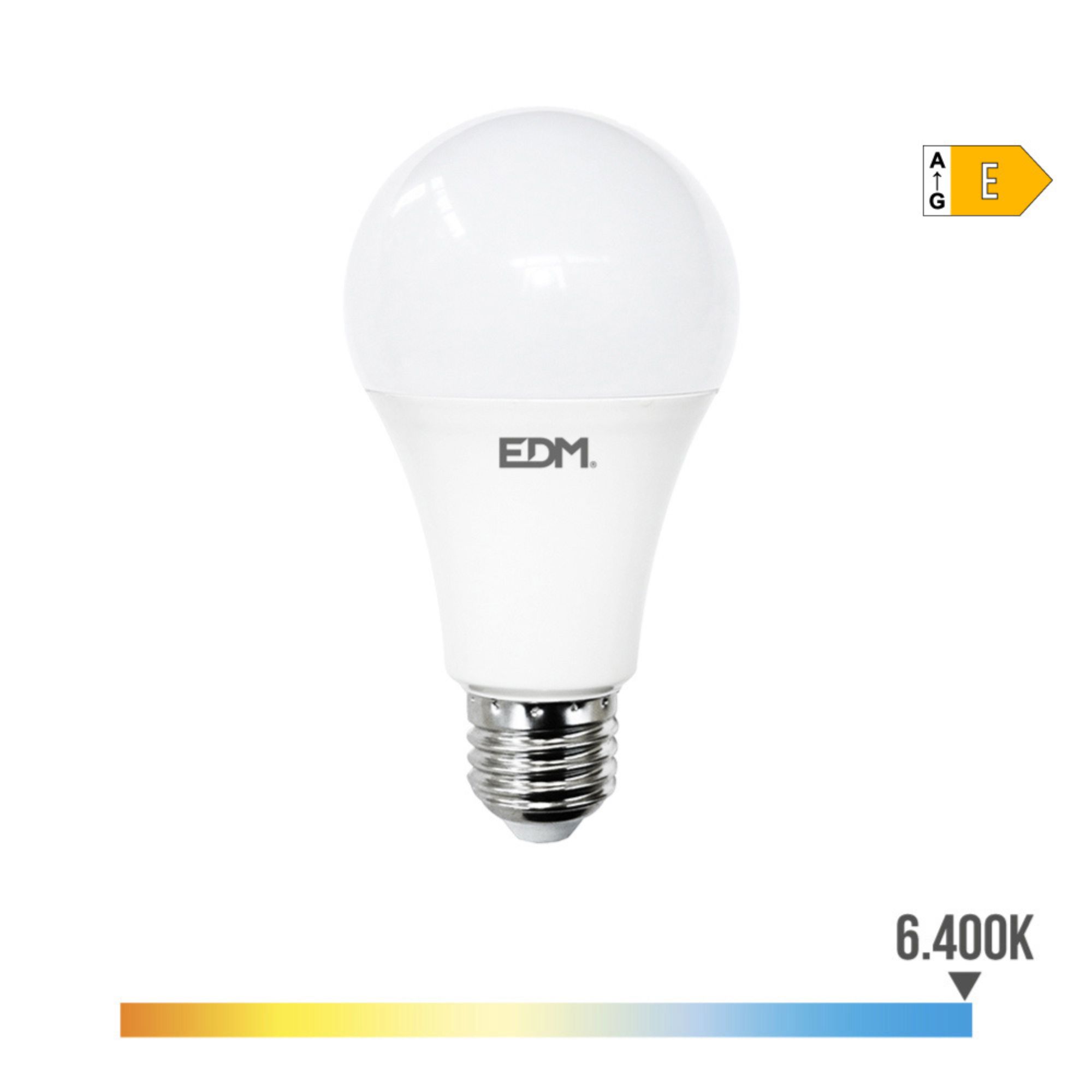 LAMPADA STANDARD LED E27 24W 2700 lm. 6400K LUZ FRIA