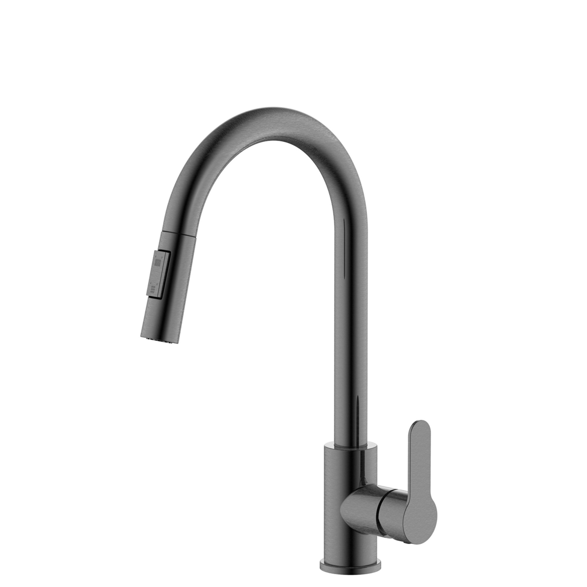 Monocomando cozinha Drop Gun metal