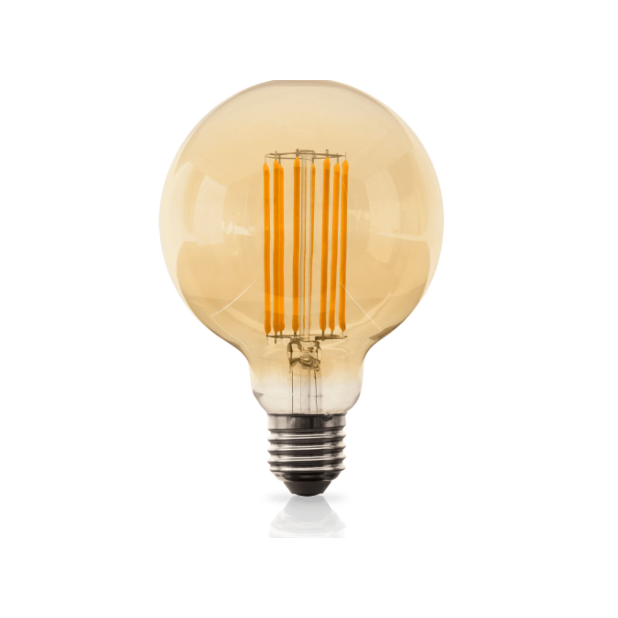 LAMP. LED VINTAGE FIL. LONGO G95 E27 8W 2000K