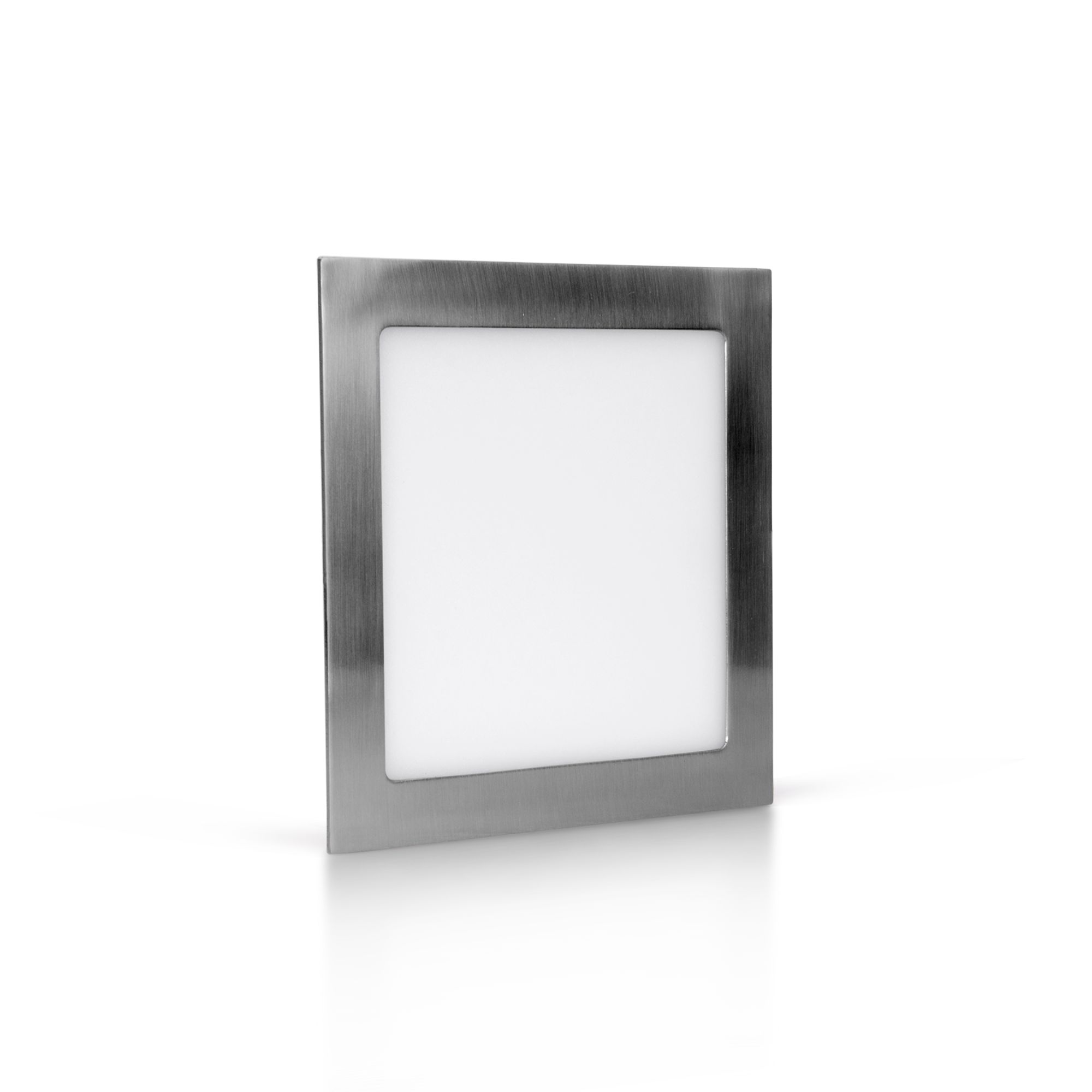 Painel led quadrado 225mm 18W 3000K Acetinado Aslo