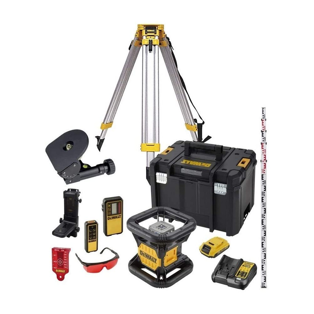 KIT NIVEL LASER ROTATIVO DCK374D1R-QW DEWALT