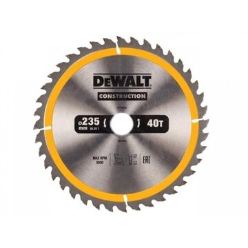 LAMINA SERRA CIRC. 235X30mm 40Z DEWALT