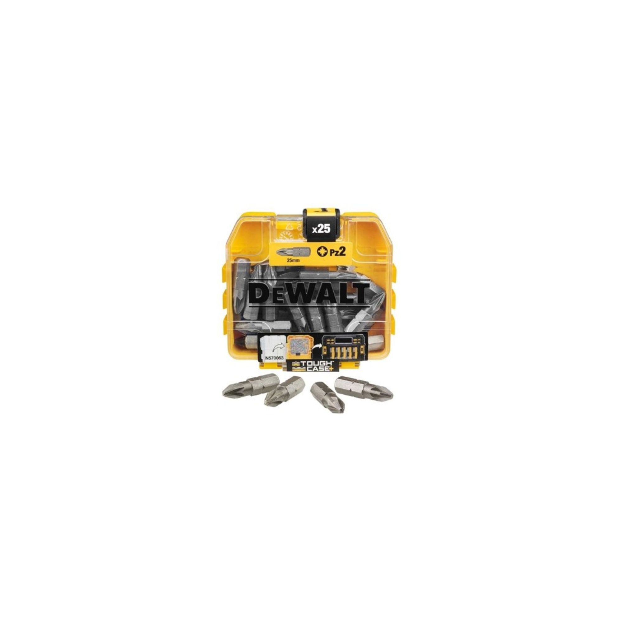 Jogo de 25 pontas PZ2 - 25mm DT71521-QZ Dewalt