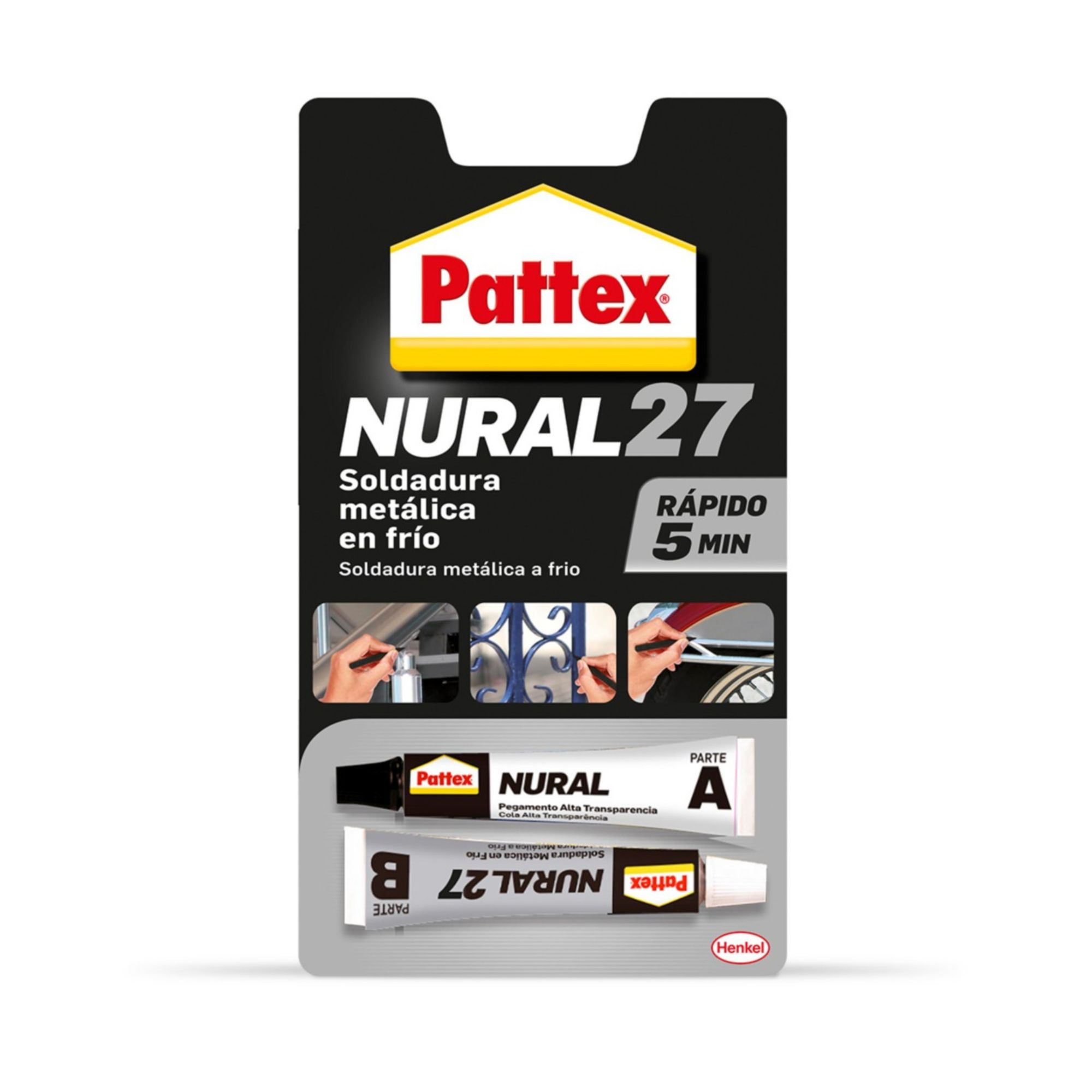 Cola soldadura e reparação 22ml Pattex nural 27