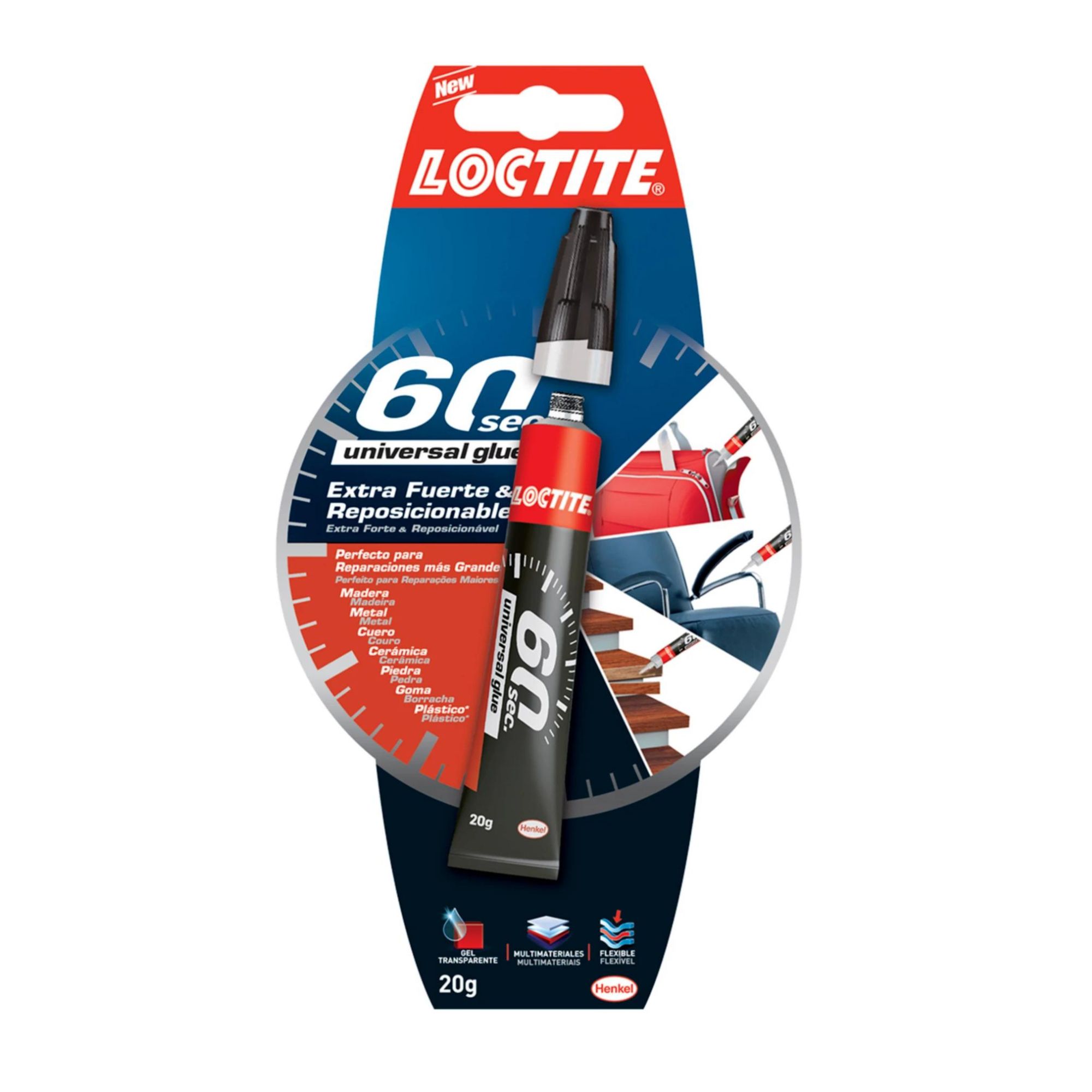 LOCTITE 60 SEGUNDOS 20g BLISTER