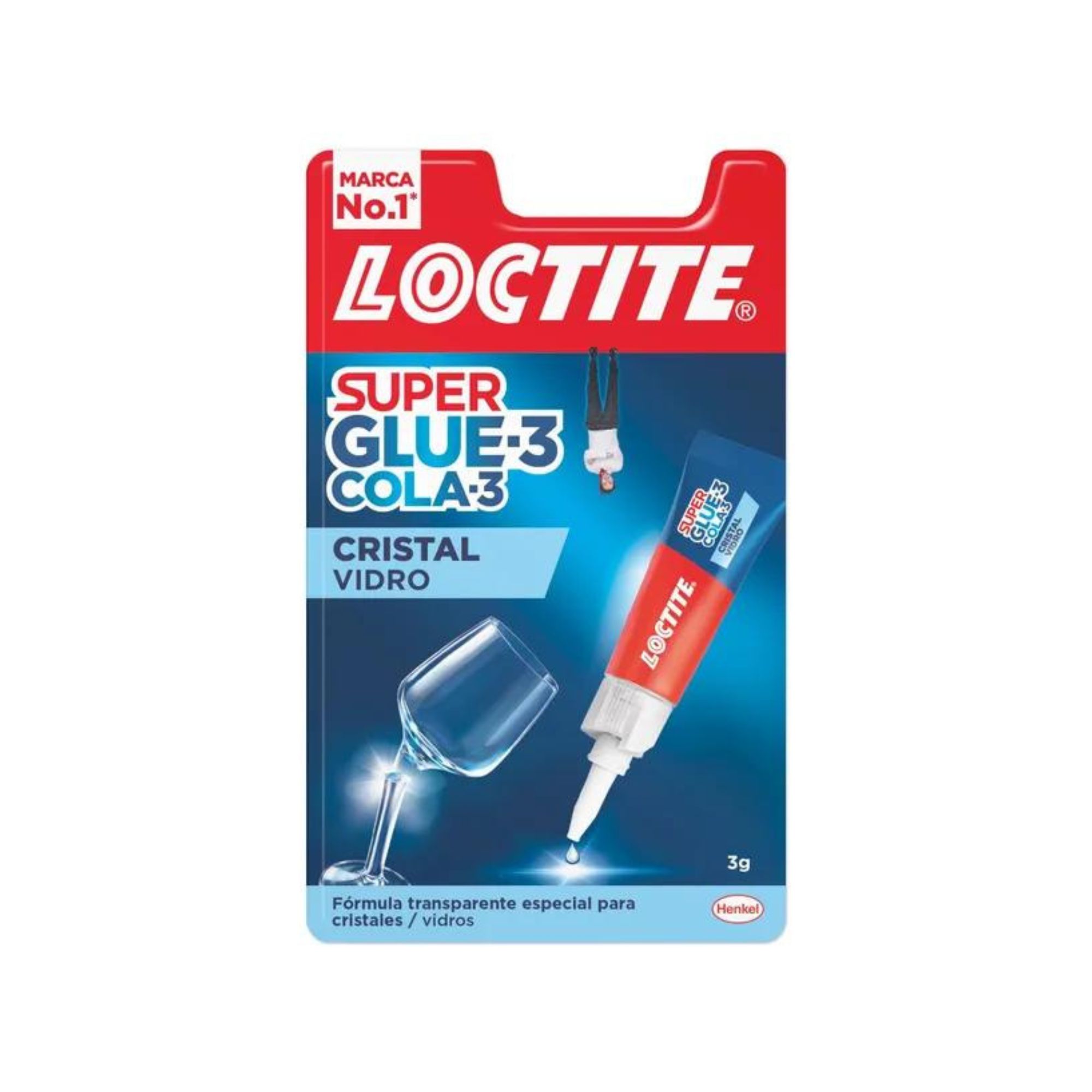 LOCTITE SUPER COLA 3 - 3g VIDRO BLISTER