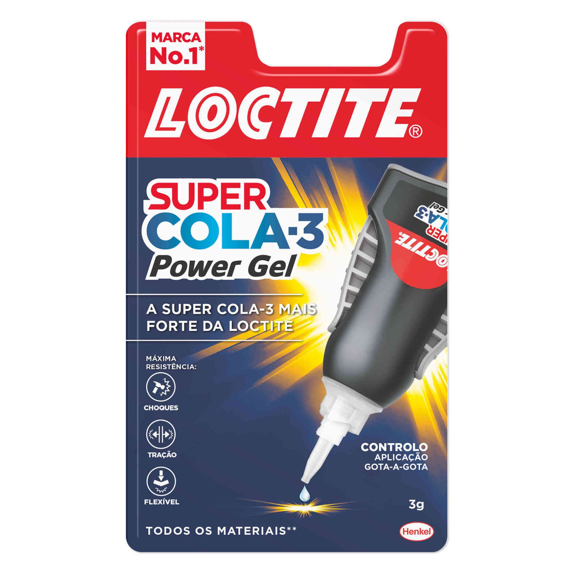 LOCTITE SUPER COLA 3 - 3g POWERFLEX CONTROL BLISTER