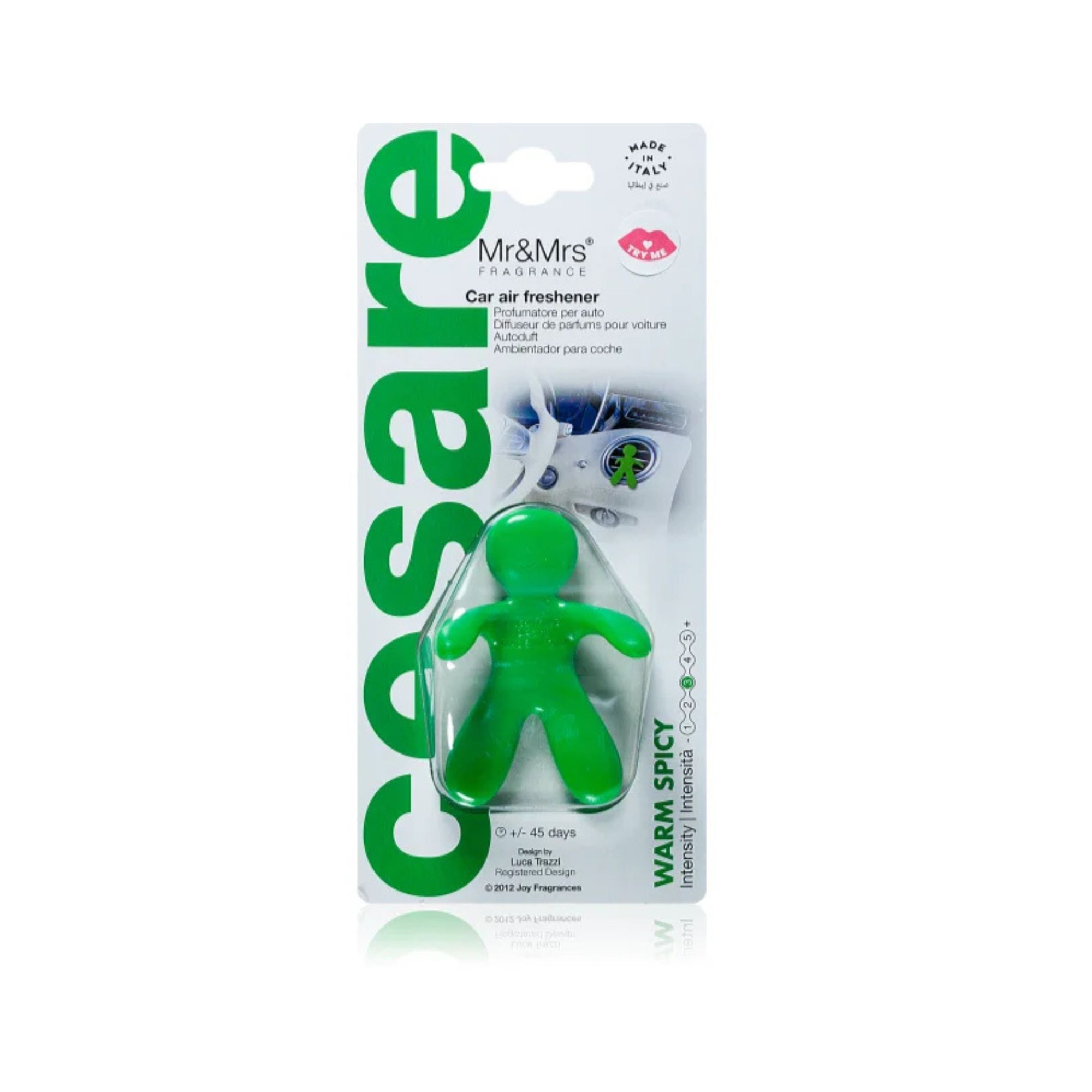 Ambientador cesare green warm spicy