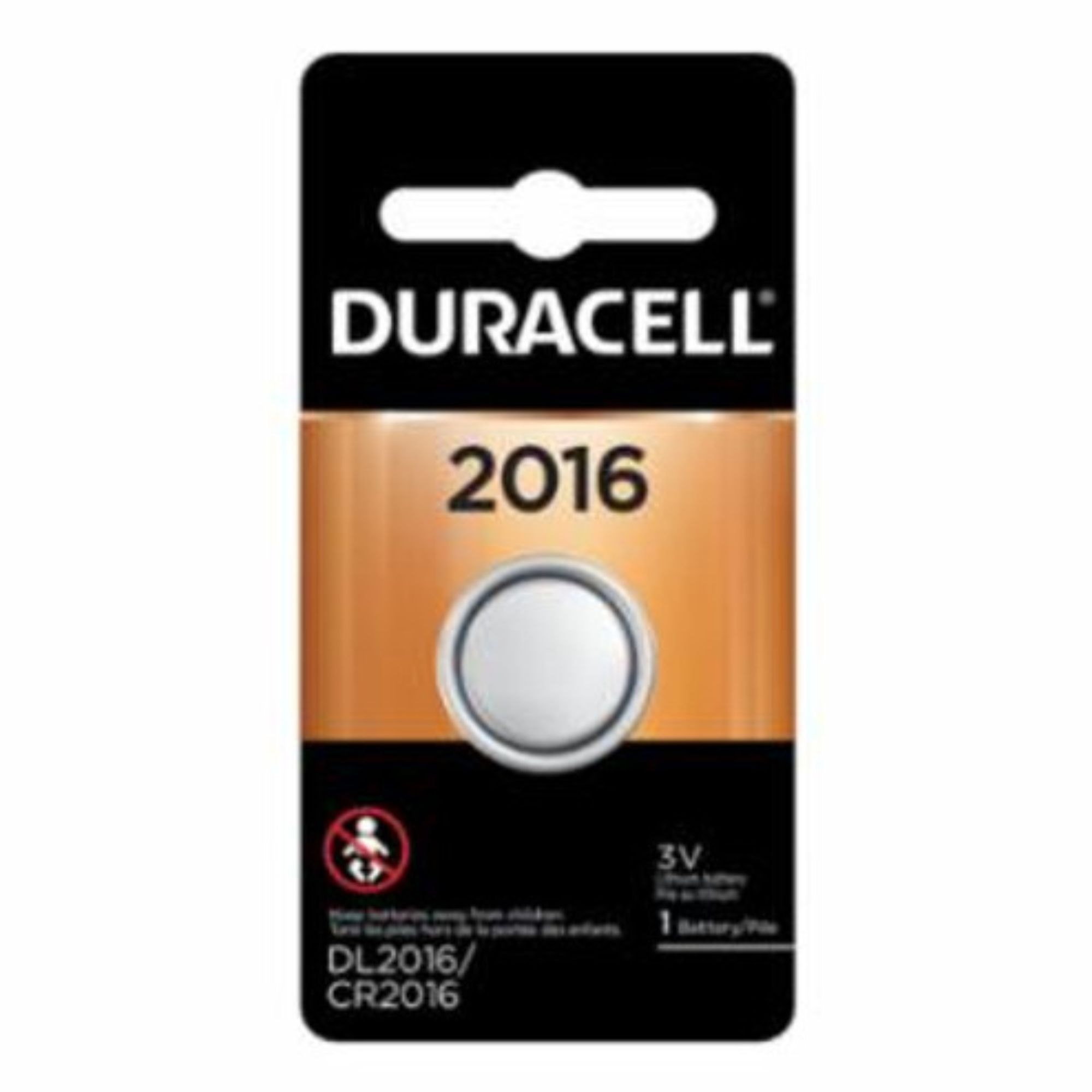 Pilha eletronica botão DL 2016 K1 litio 3V Duracell