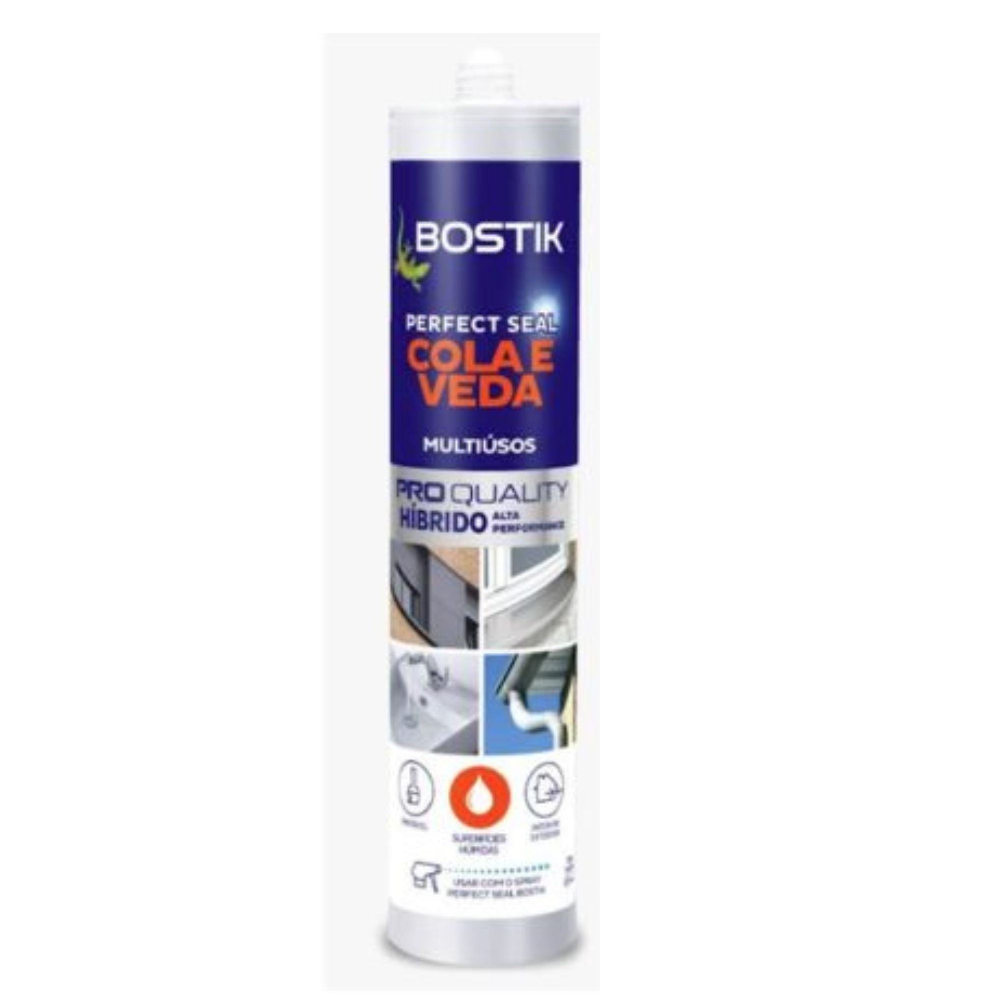 Cola veda multiuso branco 290ml Bostik