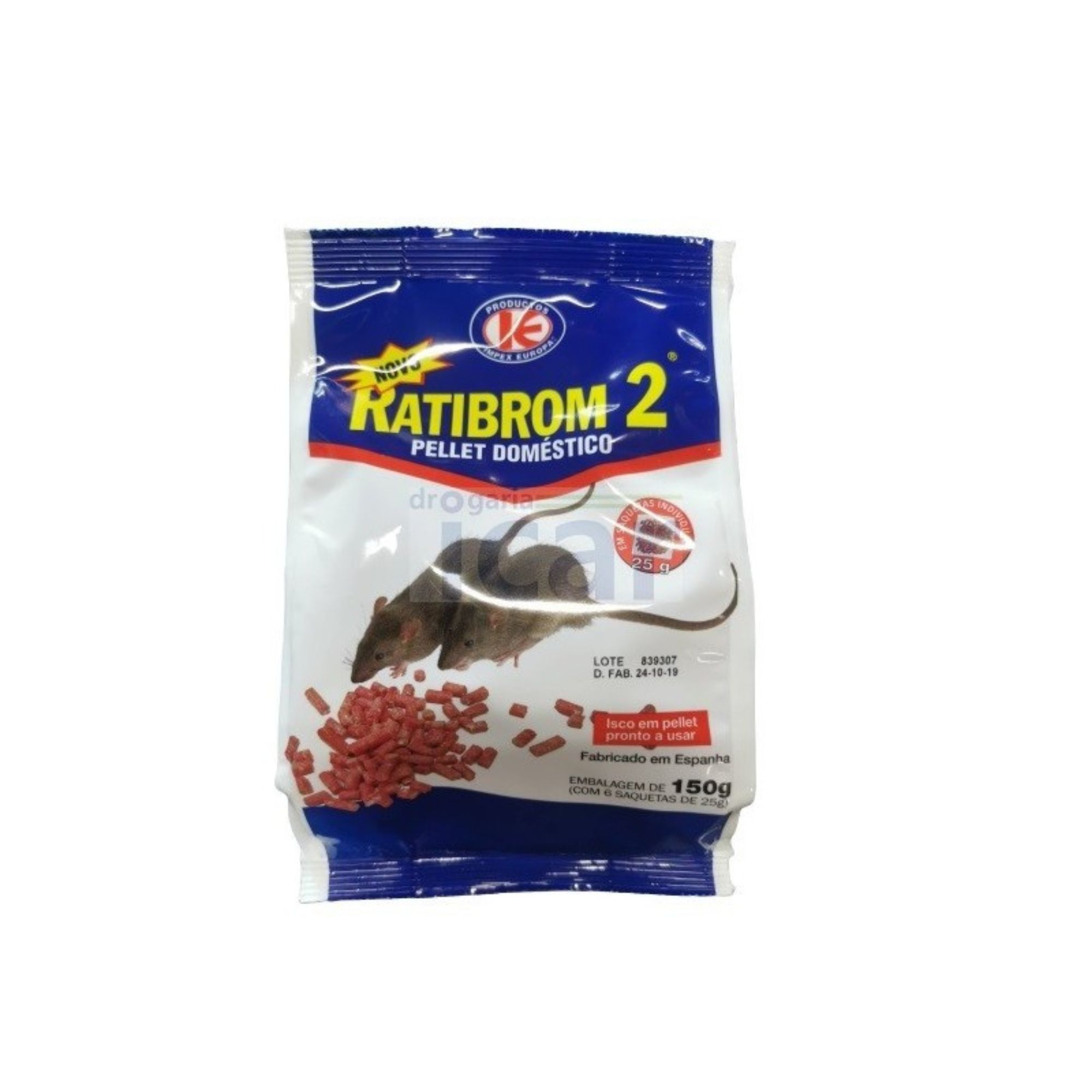 RATIBROM 2 PELLET - 150gr