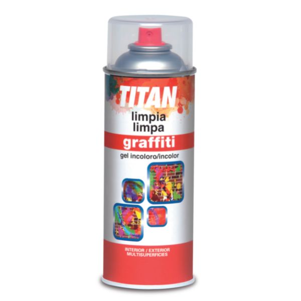 400ml SPRAY LIMPA GRAFFITTI TITAN