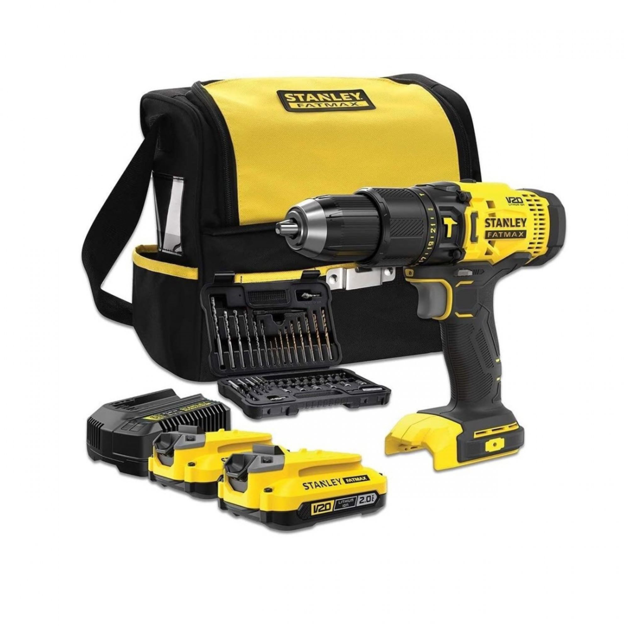 Aparafusadora SFMCD711DSA-QW +50 acess. +bolsa Stanley