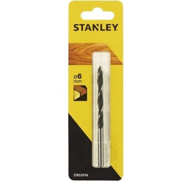 BROCA P/ MADEIRA 6mm STANLEY