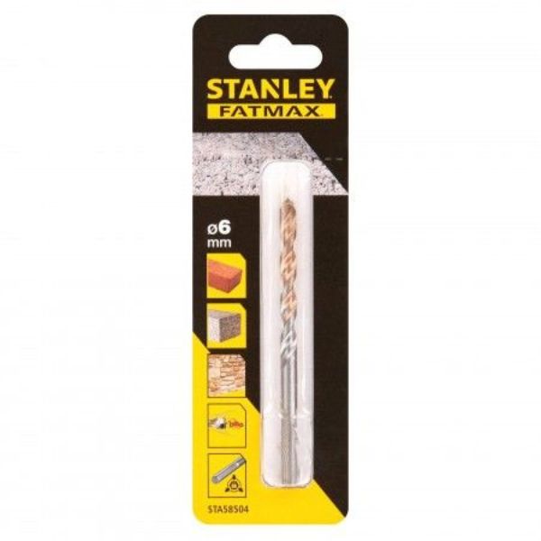 BROCA P/PEDRA 6X100mm STANLEY