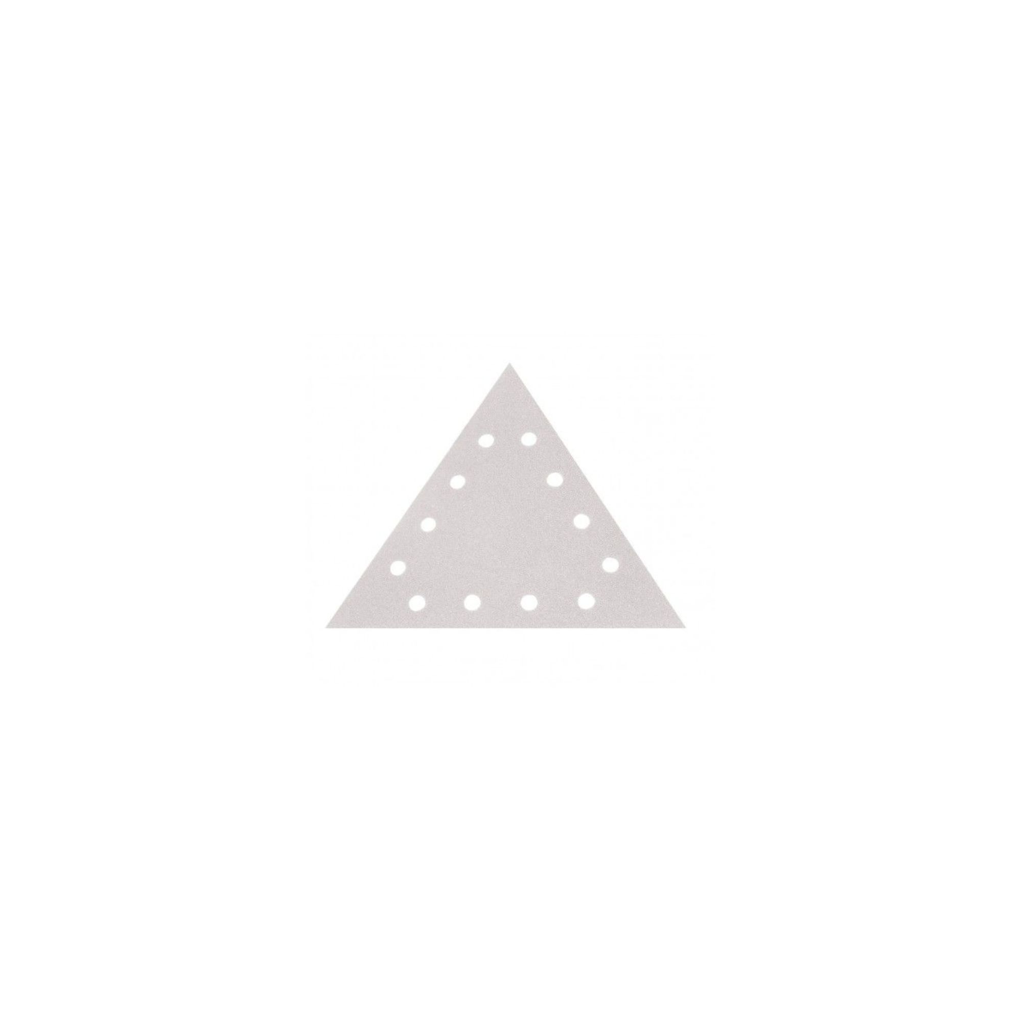 Conjuntos de 10 triangulos de lixa 285mmx120 12 furos Vito